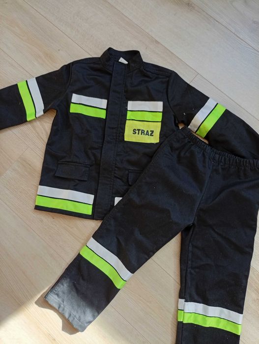Strój strażaka 3-4 lata