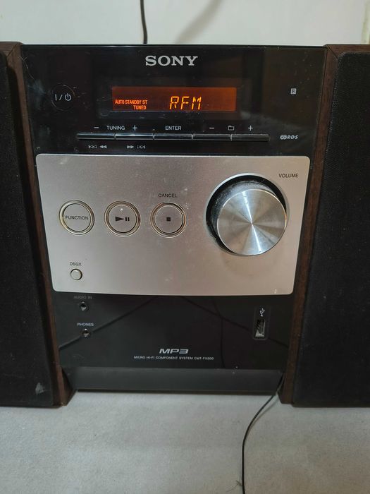 Aparelhagem de som Sony