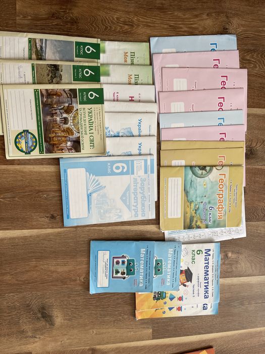 Посібники програми Інтелект України 6 клас