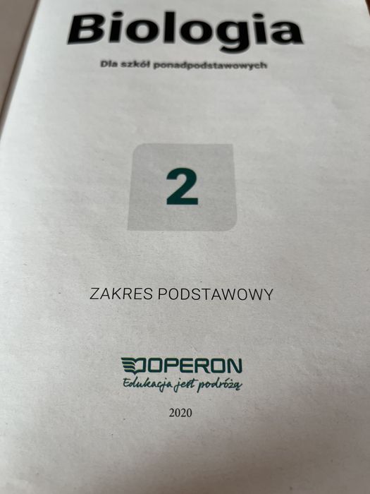 Biologia 2 podręcznik operon