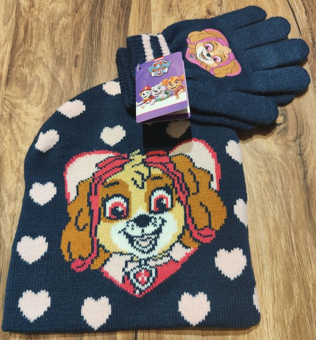 Komplet dla dziewczynki Psi Patrol Sky Granatowy