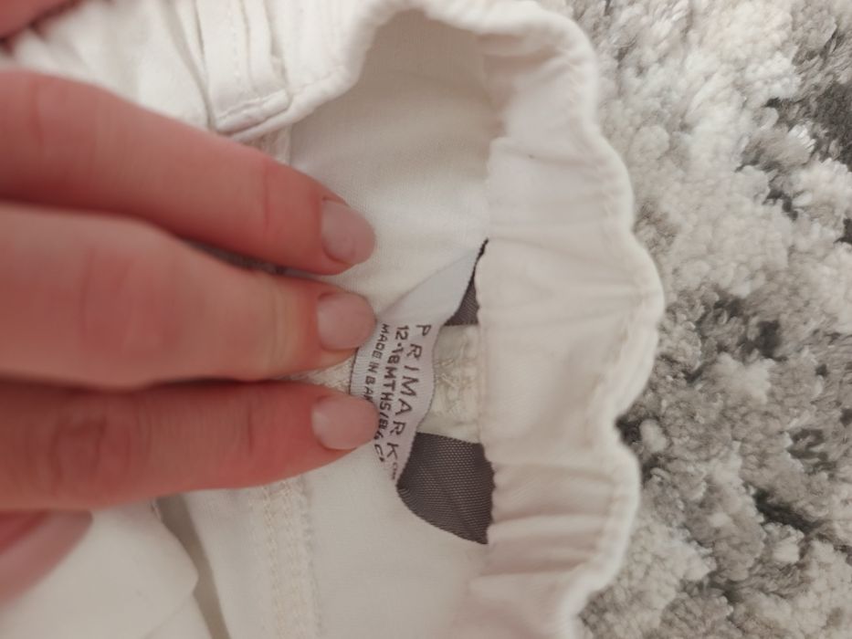 Білі дитячі штани primark