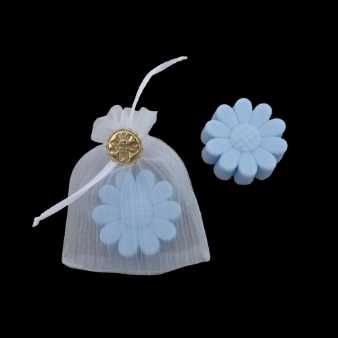 Mydełko podziękowanie mydełka upominek w woreczku Chrzest Komunia ślub