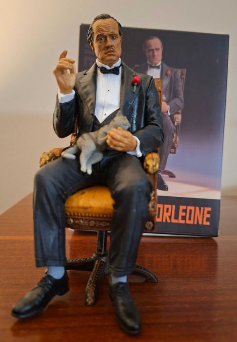 Figura de D. Vito Corleone. O Padrinho