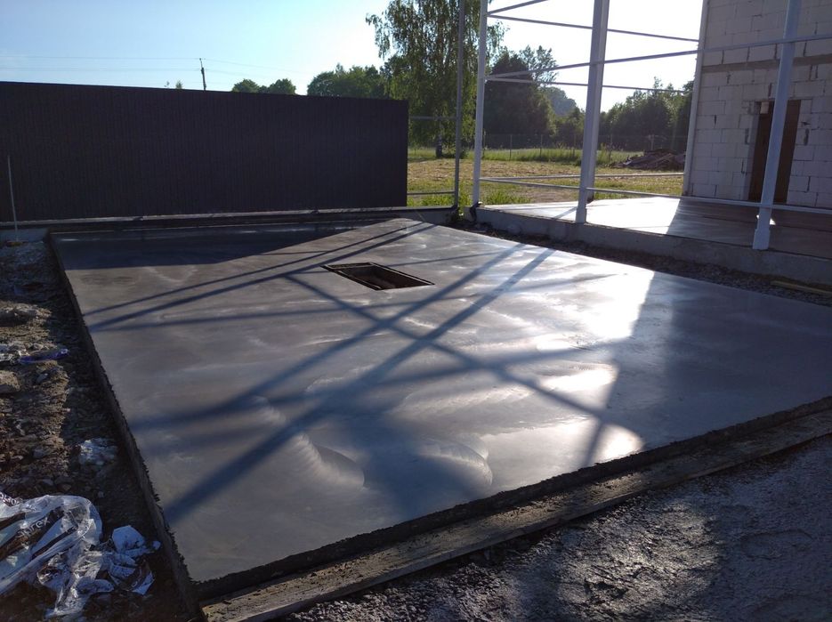 Стяжка чистова промислова чорнова