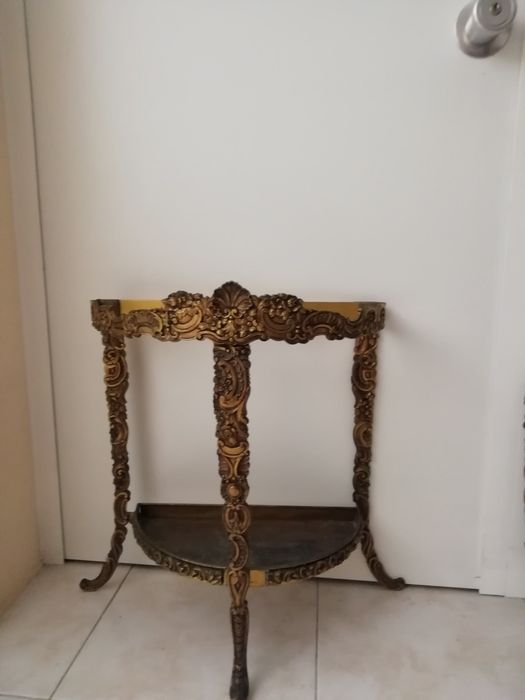 Conjunto de cabide e chapeleira Vintage