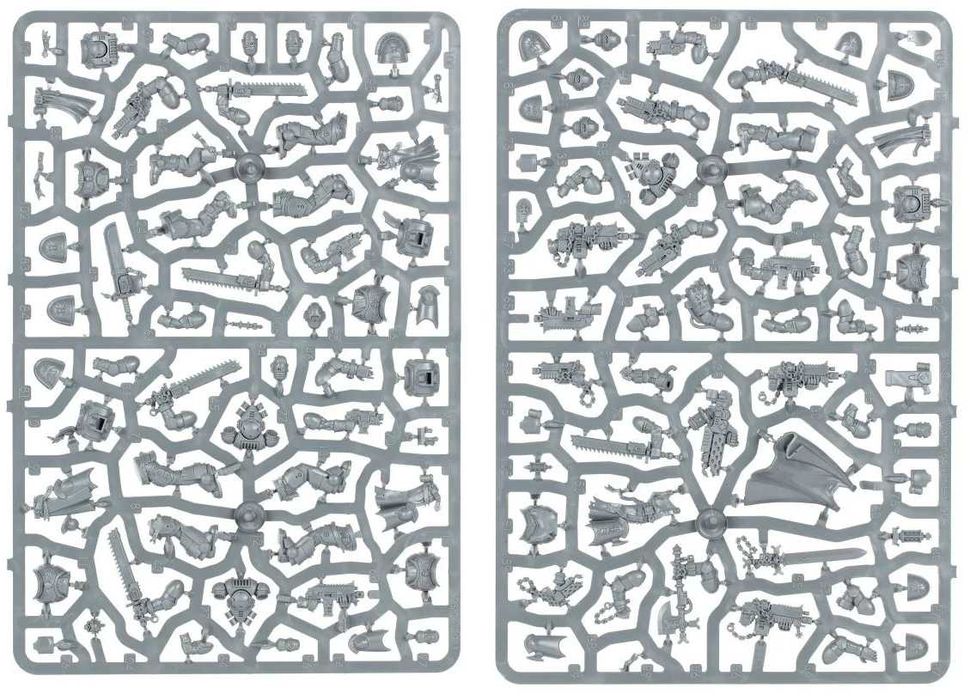 Warhammer 40000 Black Templars Primaris Crusader Squad