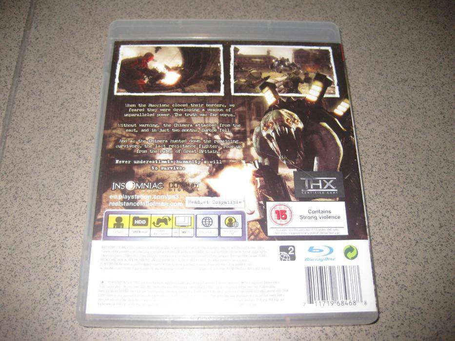 PS3 Game "Resistance- Fall Of Man (Complete and New)64584889636097122