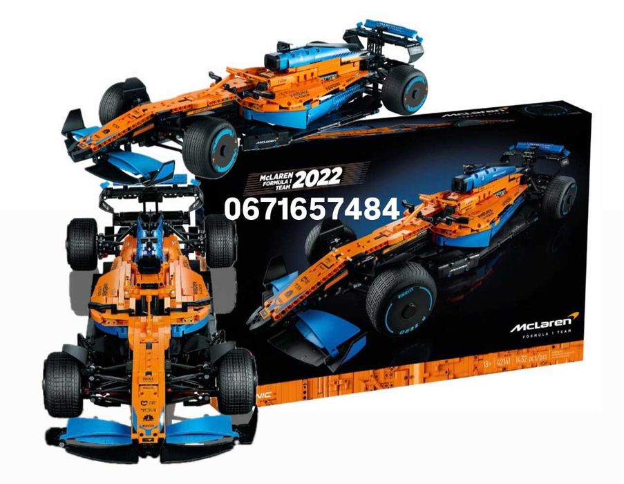 LEGO Technic 42141 McLaren Formula 1 ЛЕГО Технік МакЛарен Формула