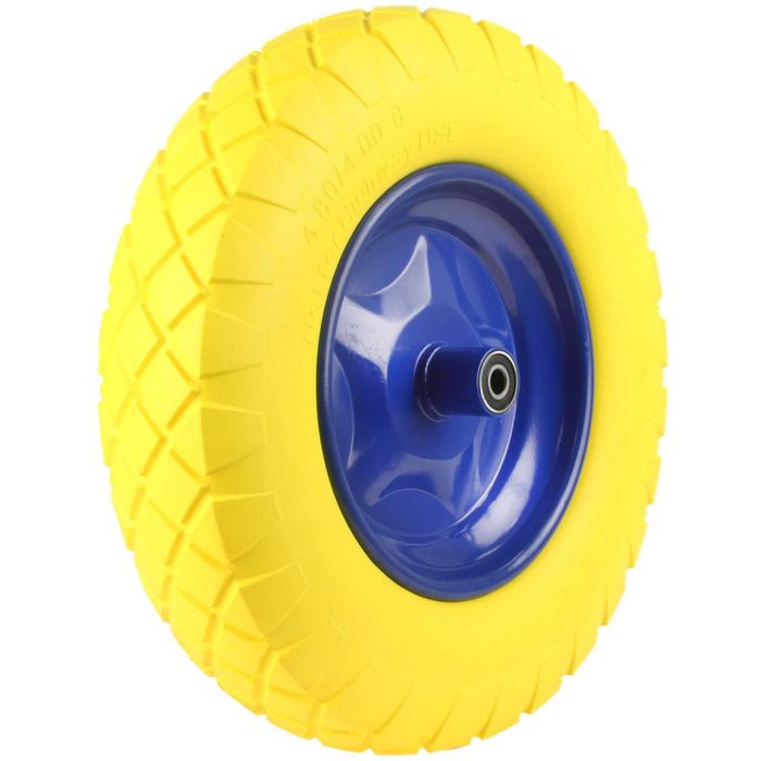 Koło do taczki z ośką komplet 4.0-8 bezdętkowe