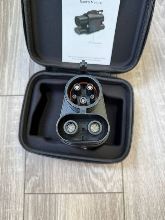CCS2 - CCS1 2-в-1 400A | Перехідник адаптер DC Fast Charge 250кВт + AC Type 2 32A | Для авто з Америки | 1000V