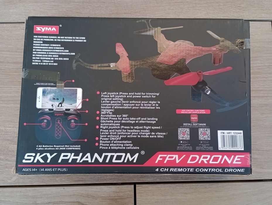 Nowy Dron Sky Phantom FPV
