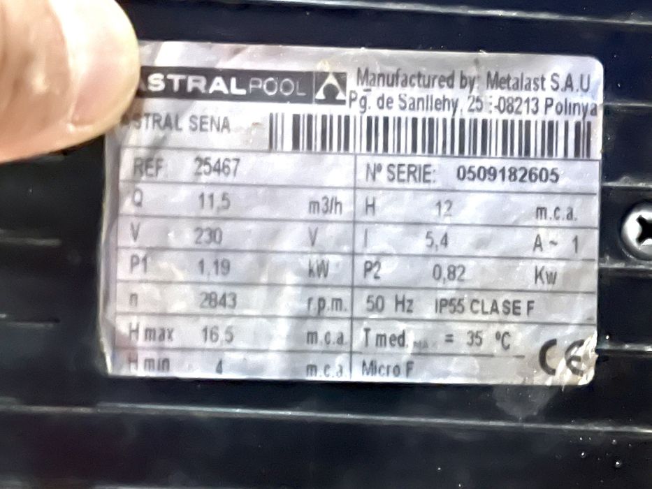 Bomba de Piscina - SENA da Astralpool