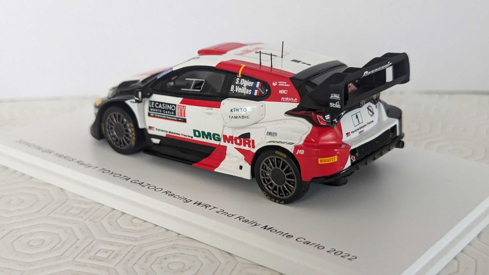 Spark 1:43 S6690 Toyota Yaris Rally1 WRC Ogier Rally Monte Carlo 2022