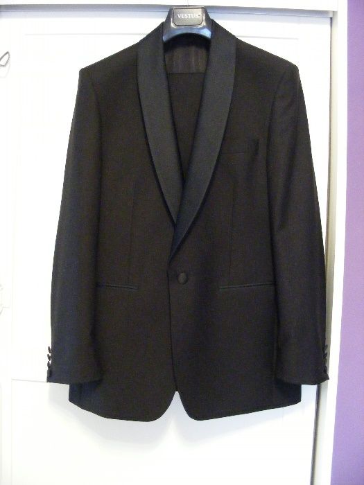 smoking slubny czarny176/100/88