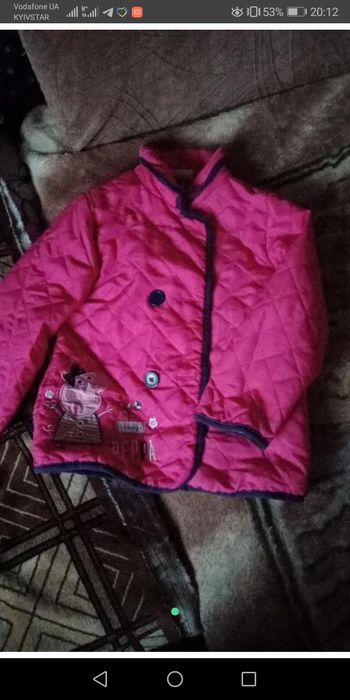 Куртка весна на дівчинку