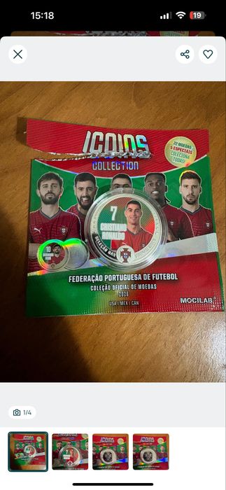 Icoins moeda ronaldo