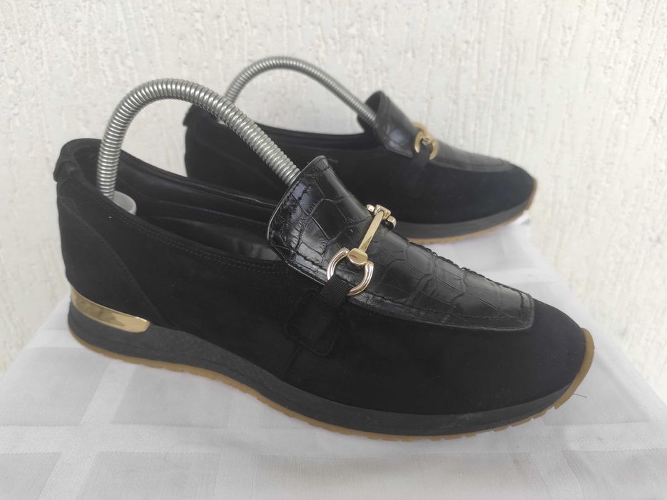 Брендовие кожанние туфли Russell & Bromley р.38.5-39