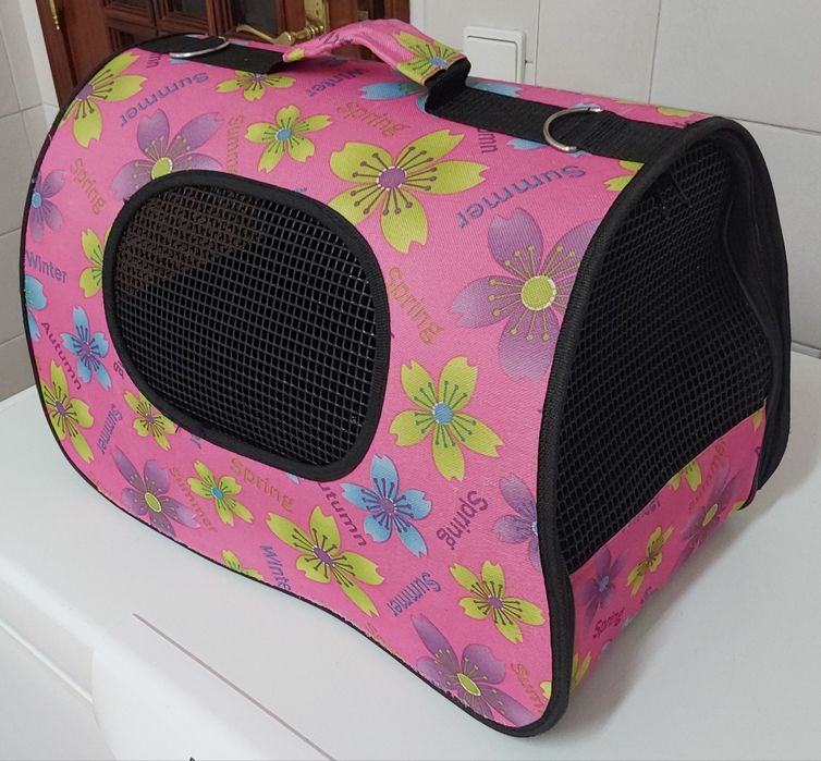 TRANSPORTADORA ANIMAL RESISTENTE.Viagens,Casa,Quarto,Passeio,Mudanças.