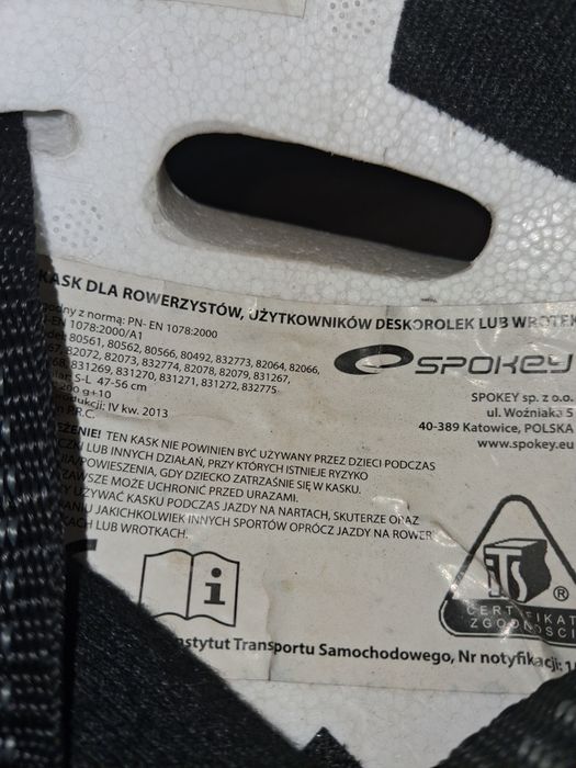 Kask rowerowy  dla chłopca