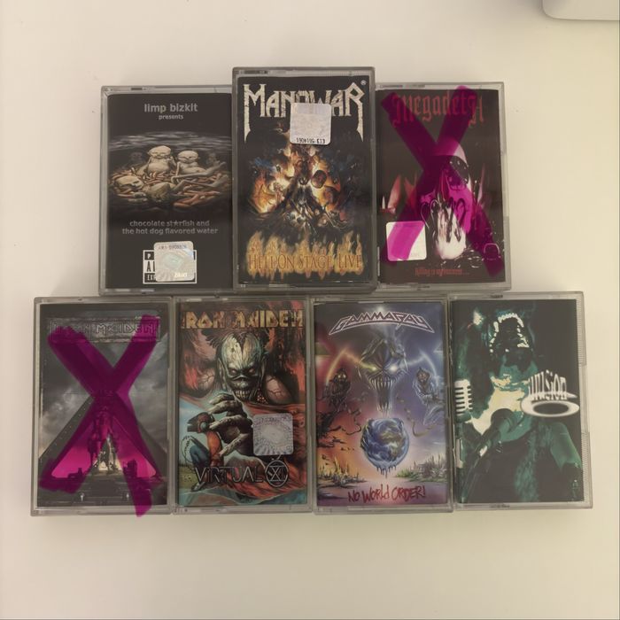 Kasety magnetofonowe metal heavy metal Opole • OLX.pl