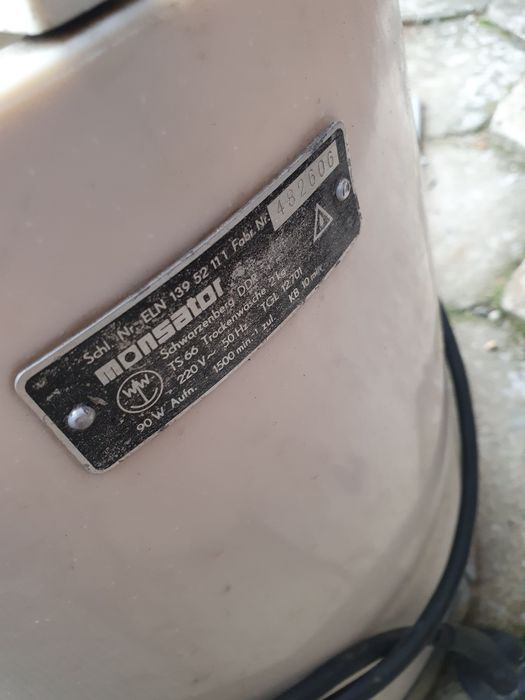 Wirówka do prania PRL mała