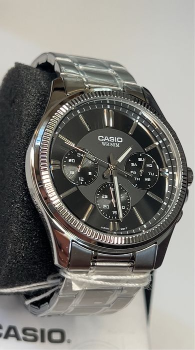 Оригинальные часы Casio MTP-1375D-1A, Сталь, Класика+Спорт, ГАРАНТИЯ