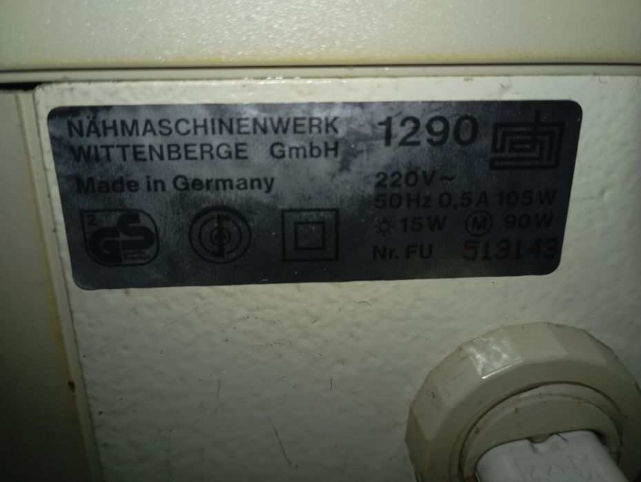 Швейна машинка  ,,Верітас рубіна"