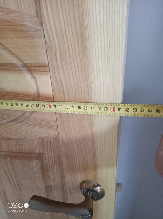 Двері з масиву ясеня комплект