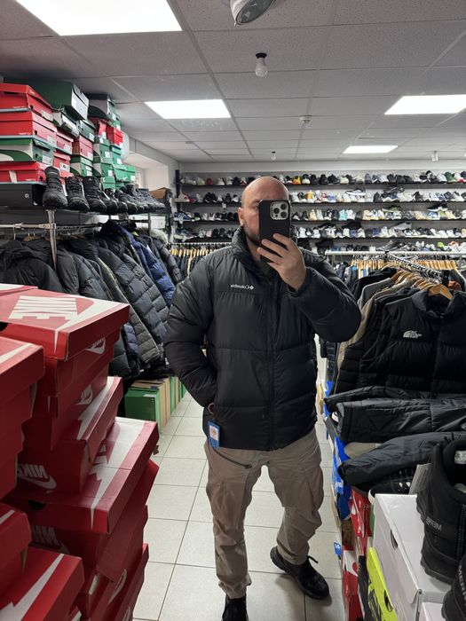 Пуховик Columbia Puffect II puffer coat black оригінал