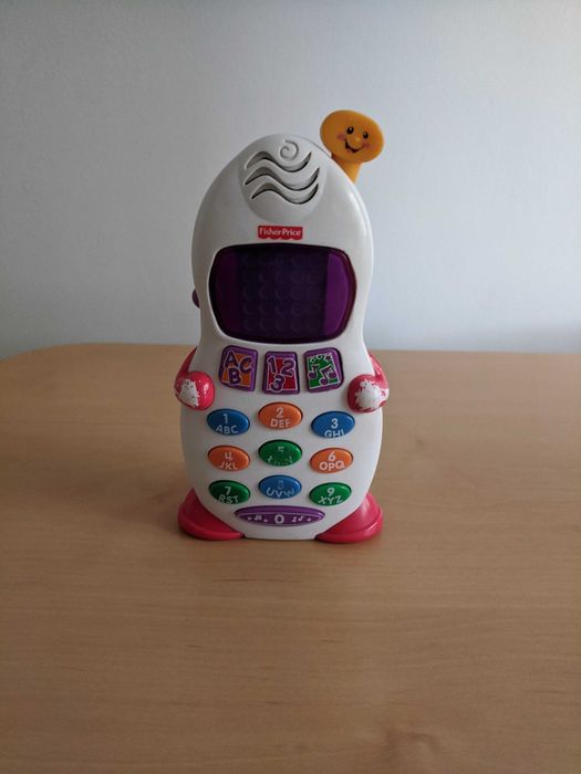 Zabawka telefon interaktywny FISHER PRICE, edukacyjny