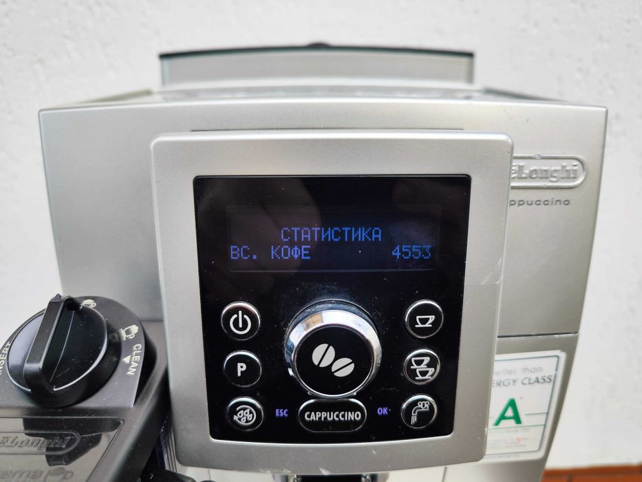 Кавомашина кофемашина Delonghi cappuccino ECAM 23.460 новий молочник
