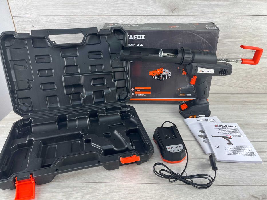 Пістолет для силікону DeltaFOX повний комплект для використання