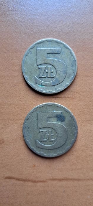 Monety 5 zł 1977 rok