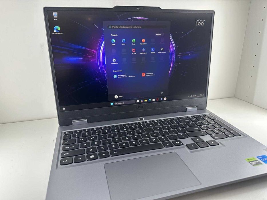 Lenovo LOQ I5-13G 16/512 RTX 5050 Komplet Gwarancja