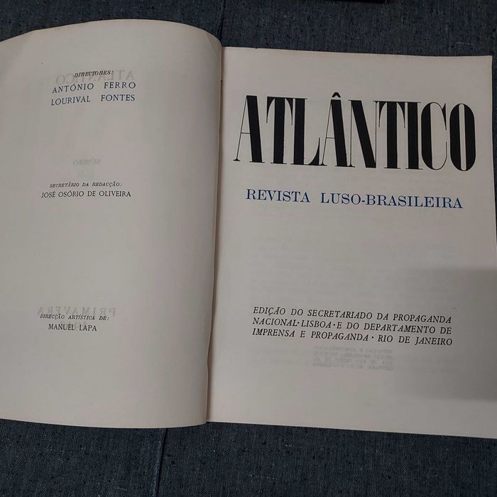 António Ferro-Atlântico,revista Luso-Brasileira-1942/1945