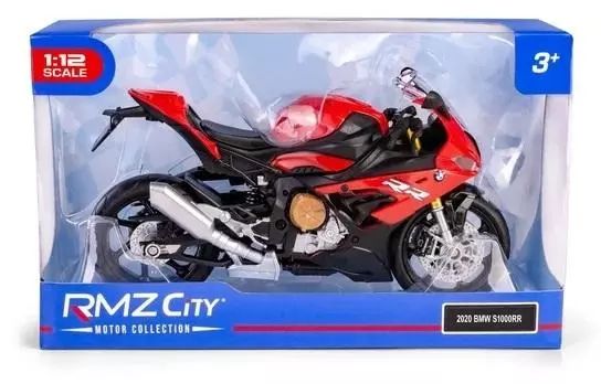 RMZ HOBBY 1:12 BMW S1000RR 2020 (Regular) czerwony. Nowy Produkt