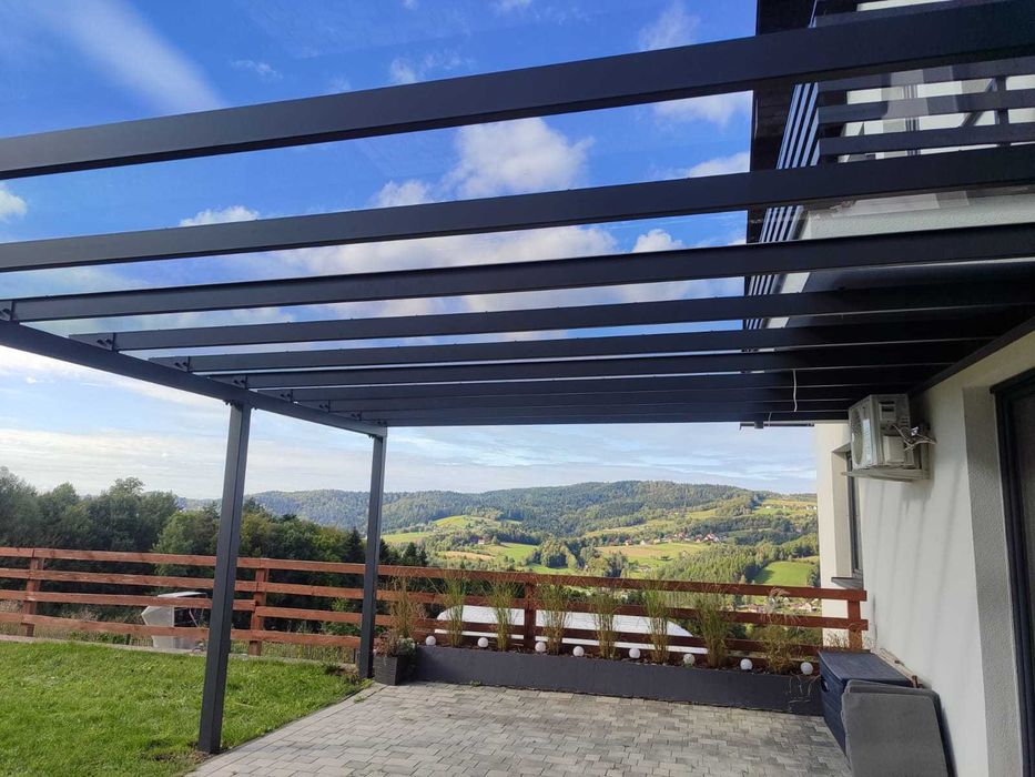 Poliwęglan lity grubość 5 mm 6 mm 2 UV zadaszenie wiata