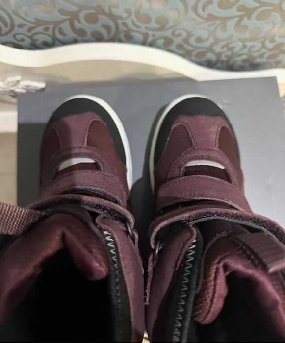 Ecco mountaine зимові чоботи бордо розм  :30,31,32,33,34,35,36,37,38