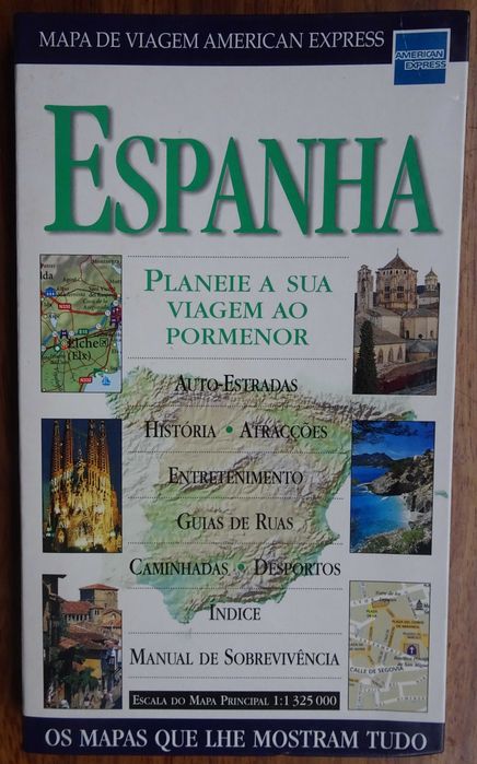 Mapa de Viagem American Express - Espanha
