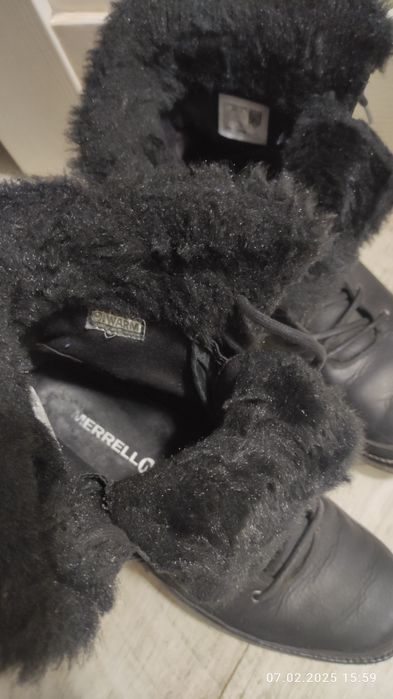 Чобітки жіночі Merrell ( оригінал ) натуральна шкіра.  Зараз у Львові.