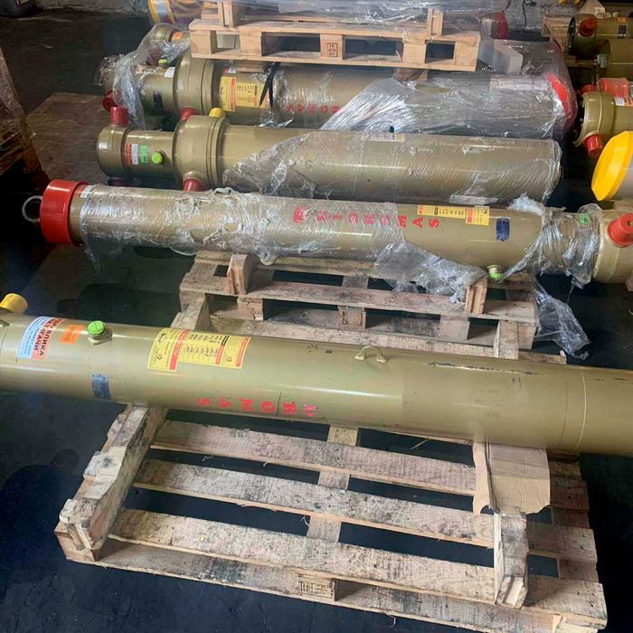 Гідроциліндр підйому кузова Hidromas GHS 135-4-3885-L1256 C (4 штоки)