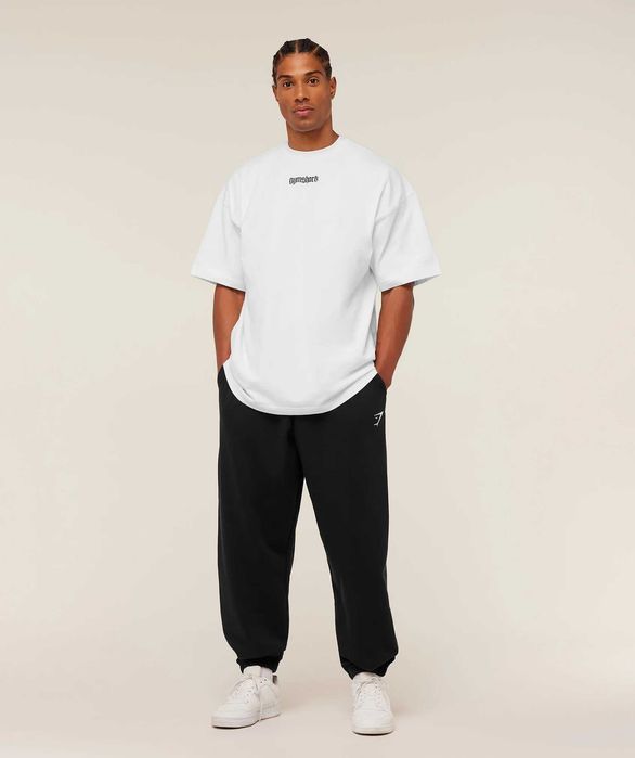 Оверсайз Джогери Gymshark Crest Oversized Joggers Штани Джимшарк Оригінал