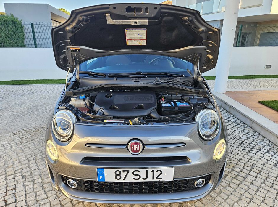 Fiat 500S Sport  0.9 105Cv Turbo – 2017 - 72mil Km – Nacional – CarPlay/Android Auto - Excelente estado