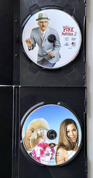 Conjunto Dvds A Pantera Cor de Rosa(Raro)/ Como novos.