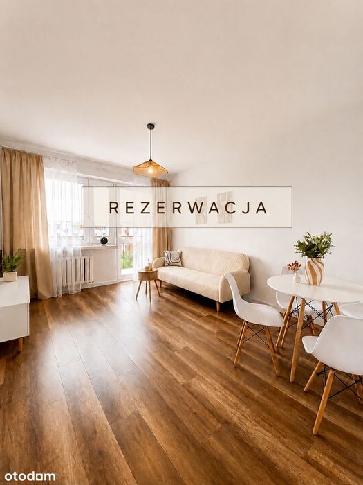 Mieszkanie48m2 w centrum miasta,gotowe do wprowadzenia z dużym balkone