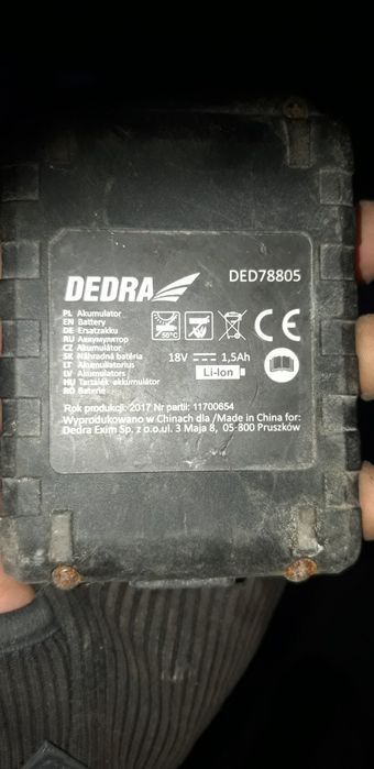 Bateria dedra ded 78805