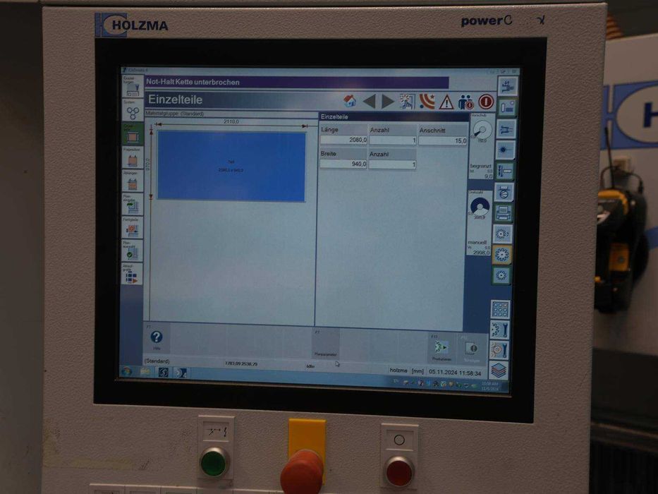 SECCIONADORA HOLZMA HPP 530