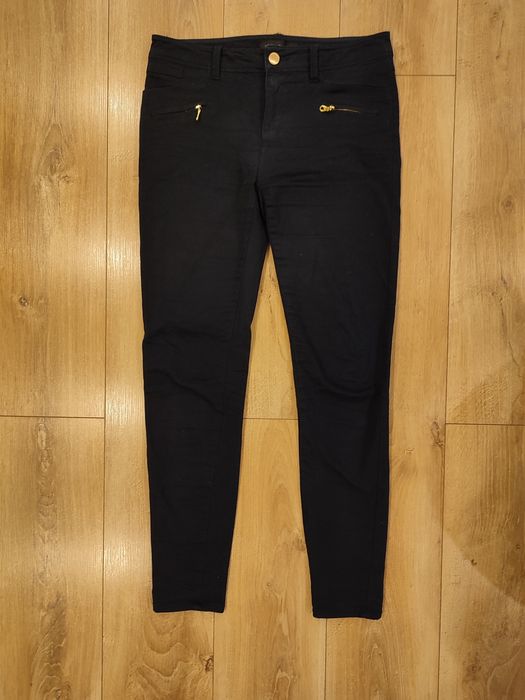 Granatowe spodnie River Island rozmiar 38 M