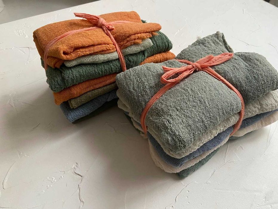 марлевые обрезки, салфетки, для бытовых нужд.